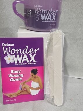 Deluxe Microwaveable Waxing Kit - Purple